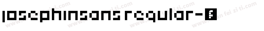 josephinsans regular字体转换